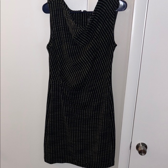 Ann Taylor Dresses & Skirts - Ann Taylor Petite Tweed Black Blue and Green Dress